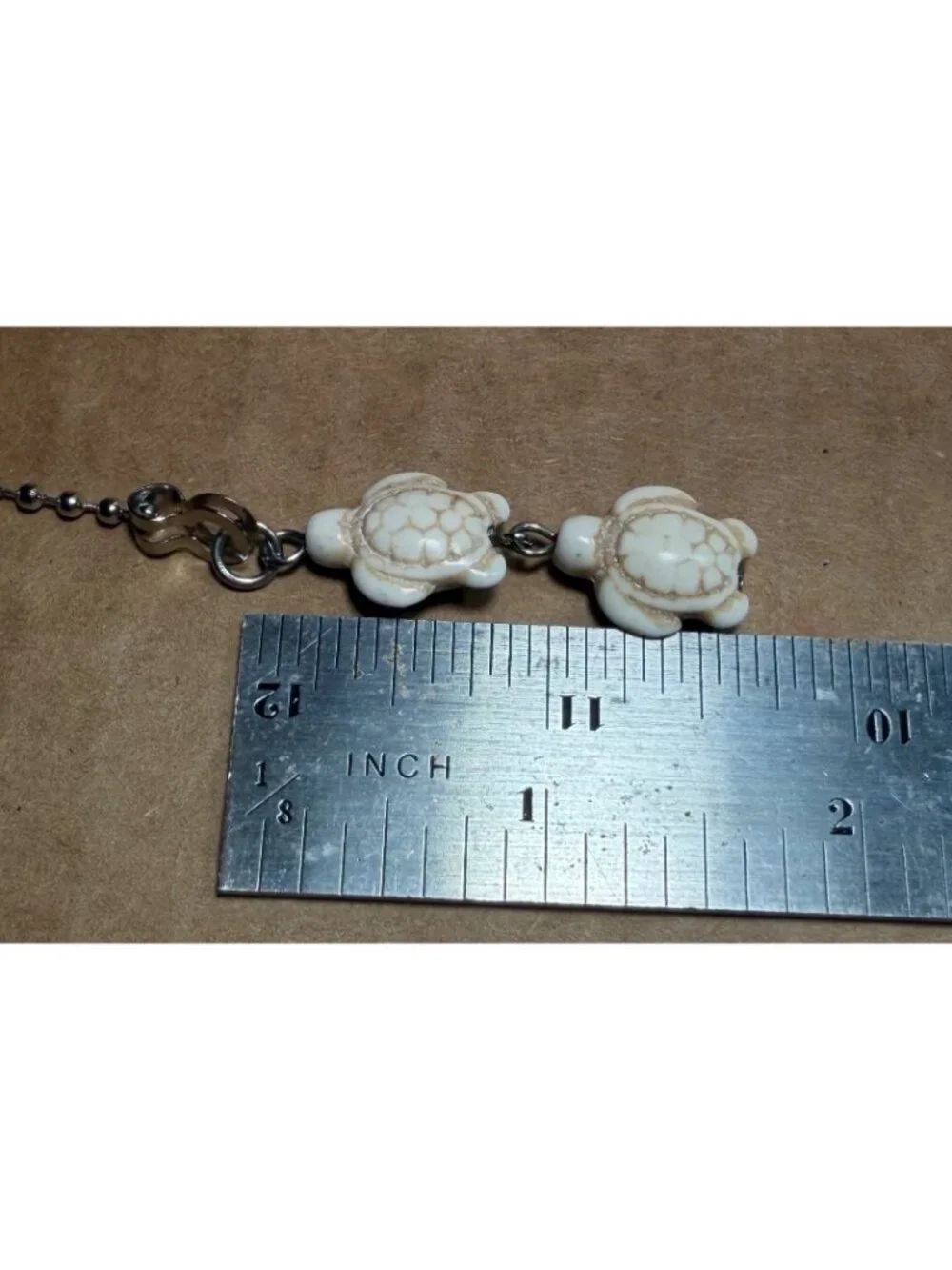 Blue Starfish & Turtle Pendant Ceiling Fan Pull Light Lamp Chain Handmade Sd